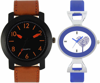 

VALENTIME VL19VT29 New Latest Stylish Designer Collection Leather Combo Couple Fancy Casual Best Offer Watch - For Men & Women