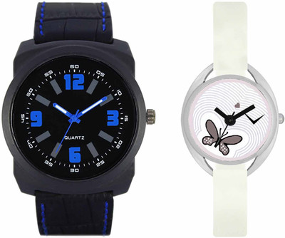 

VALENTIME VL32VT05 New Latest Stylish Designer Collection Leather Combo Couple Fancy Casual Best Offer Watch - For Men & Women
