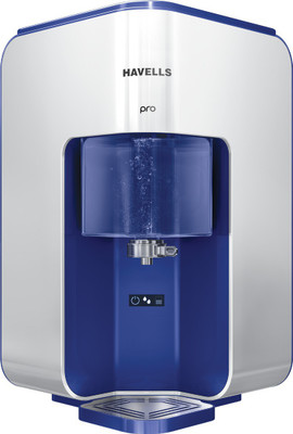 Havells Pro RO+UV 7 L Water Purifier, Blue 7 L RO + UV Water Purifier(WHITE, BLUE)
