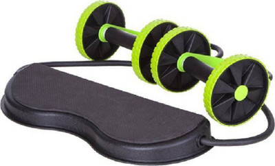 ELEGANTSHOPPING d Ab Exerciser(Green, Black), Black;green