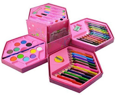 

nvcollections 46 Pieces Art & Craft color Kit for kids.