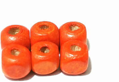 

GOELX Wooden Dice Beads for Jewellery Making, Beading & Art Craft Work - Pack of 100 , Size : 6mm X 6mm X 6mm