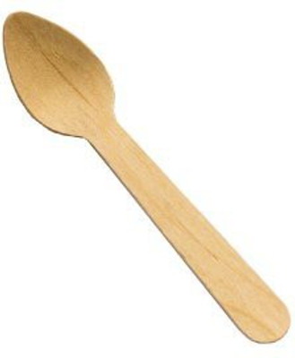 

Perfect Stix Green Spoon 110 Birchwood Compostable Cutlery Taster Spoon With Concave