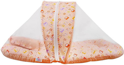 

Dhuloom cotton bedding set baby bedding , baby gift set, baby bed, baby mosquito net, baby gadda net(Fabric, Cream)