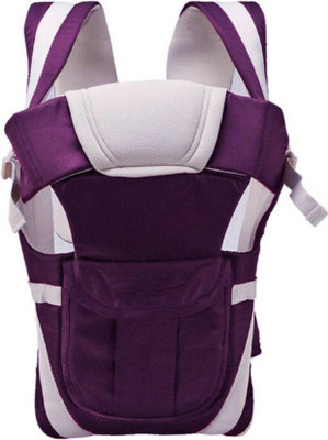 

TRIPPLE MB BABY CARRIER Soft Adjustable 4-in-1 Baby Carrier with Comfortable Head Support and Buckle Straps (PURPLE) BABY CARRIER Baby Carrier(Purple, Front Carry facing in)