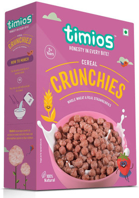 

Timios Crunchies Breakfast Cereals 100% Natural & Healthy Food Cereal(300 g, 24+ Months)