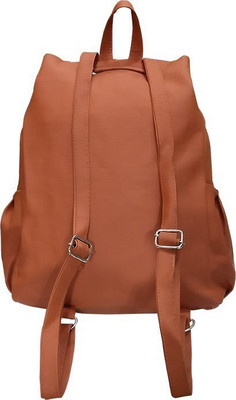 

Groset Faux Leather 5 L Backpack(Brown)