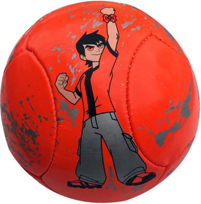 

ME Cartoon Size  Hand stitched Football Soccer Ball For Kids  To 8 Years Football - Size: (Pack of 1, Multicolor