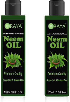 

ORAYA 100% Pure & Natural Neem Oil Hair Oil(200 ml)