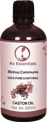 

Ks Essentials 100% Pure Castor Oil(100 ml)