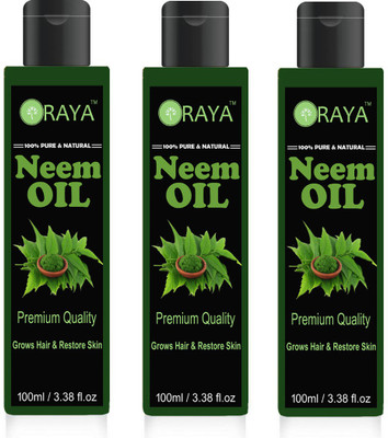 

ORAYA 100% Pure & Natural Neem Oil Hair Oil(300 ml)
