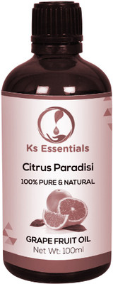 

Ks Essentials 100% Pure Grapefruit Essential Oil(100 ml)