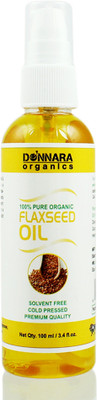 

Donnara Organics 100% Pure Flaxseed oil(100 ml)(100 ml)