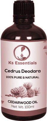 

Ks Essentials 100% Pure Cedarwood Essential Oil(100 ml)