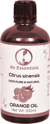 

Ks Essentials 100% Pure Orange Oil(100 ml)