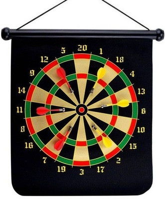 

ME 15 Inch Hanging Foldable Magnetic Dart Board With 4 Darts Board Game