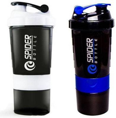 

Spider Combo o 500 Shaker(Pack of 2, White, Purple), White and purple