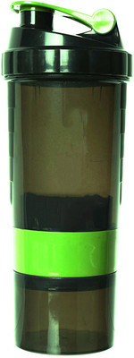 

Style Homez SPIDER Gym Sipper Protein Shaker Water Bottle, BPA Free, Black Green Color, 500 ml 500 ml Sipper(Pack of 1, Green)