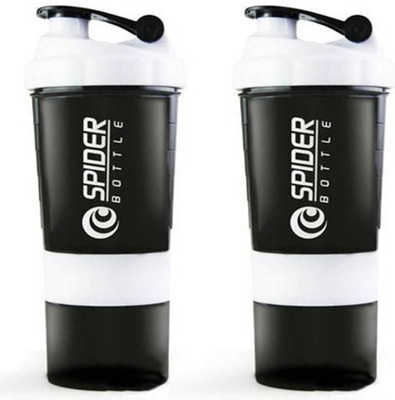 

Spider Combo of Pr 500 Shaker(Pack of 2, White)