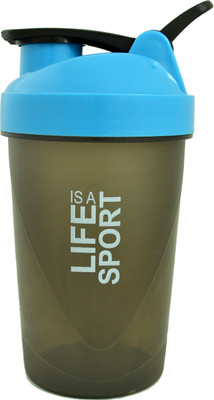 

Aureum Gym fuel Shaker (Pack of 1 Blue) 500 Shaker(Pack of 1, Blue, Black), Black;blue