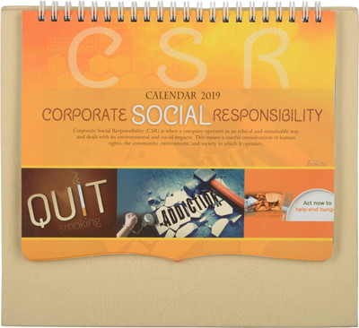 

Gathbandhan CSR 2019 Table Calendar(Multicolor, Corporate Social Responsibility)