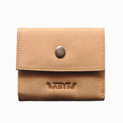 

ABYS Men Tan Genuine Leather Wrist Wallet(24 Card Slots)