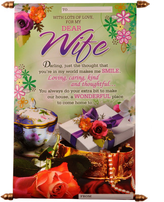 

Natali Traders NT0003767 Greeting Card(Multicolor, Pack of 1)