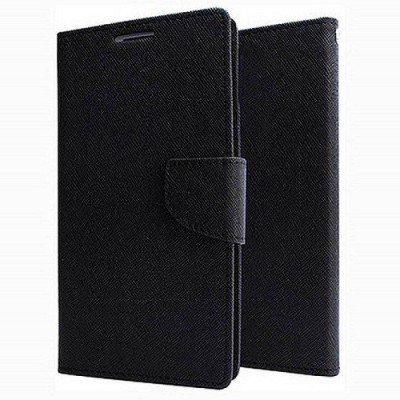 Mehsoos Flip Cover for Samsung Galaxy J2 Pro 2018(Black, Pack of: 1)