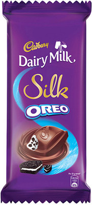 

Cadbury Dairy Milk Silk Oreo Chocolate Bar 130 g (Pack of 3) Bars(Pack of 3, 390 g)