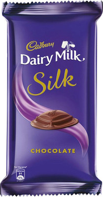 

Cadbury Dairy Milk Silk Chocolate Bar 150 g (Pack of 3) Bars(Pack of 3, 450 g)