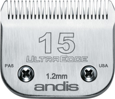 

Andis UltraEdge® Detachable Blade, Size 15 Pet Grooming Clipper Blade Case