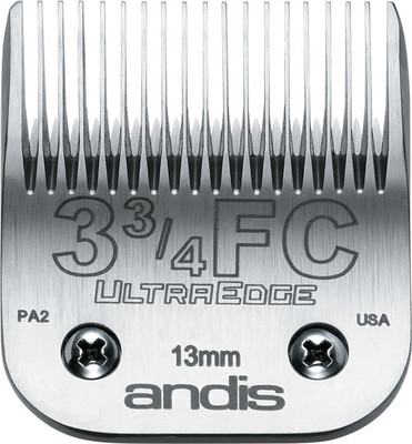 

Andis UltraEdge® Detachable Blade, Size 3 3/4FC Pet Grooming Clipper Blade Case