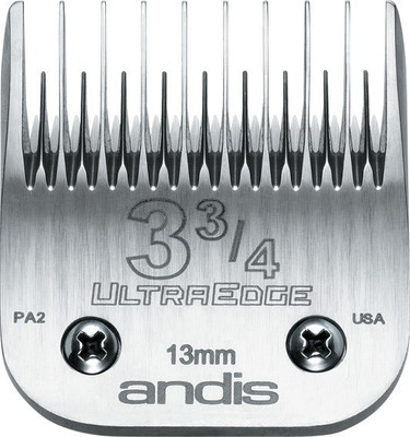 

Andis UltraEdge® Detachable Blade, Size 3 3/4 Skip Tooth Pet Grooming Clipper Blade Case