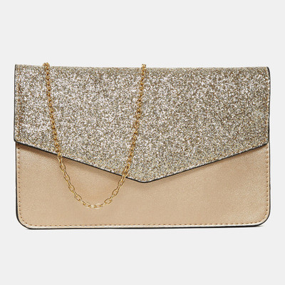 

Cara Mia Party Gold Clutch