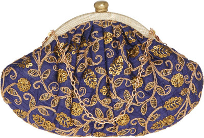 

TARUSA Casual Blue Clutch