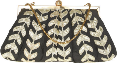 

TARUSA Casual Black Clutch