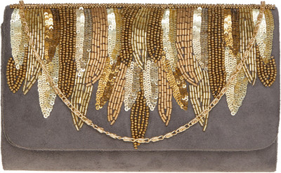 

TARUSA Casual Grey Clutch