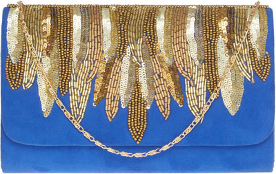 

TARUSA Casual Blue Clutch