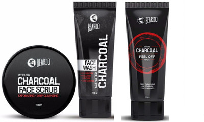 

Beardo Activated Charcoal Combo(Set of 3)