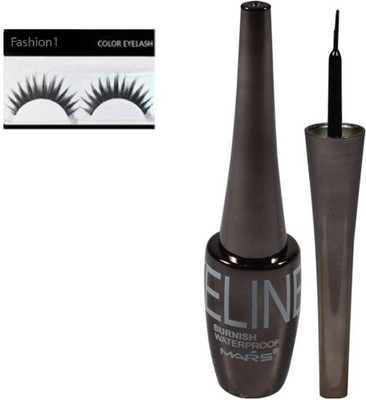 

FASHION 1 Mars Burnish Waterproof Eyeliner 4 ml(Set of 2)