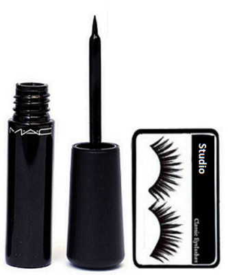 

studio Eyelashes&Mac Liquid Last Eyeliner Deep Black(Set of 2)
