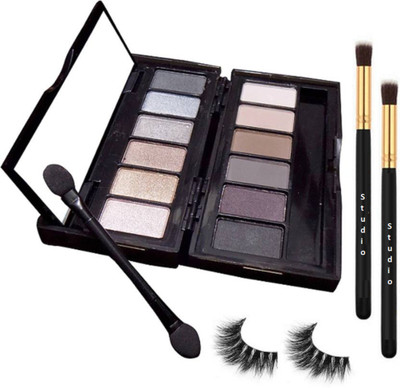 

studio Makeup Brush2,Naked Smokey Palette Shades 12(Set of 4)