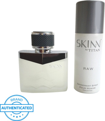 

Skinn Titan Raw Coffret for Men - 50 ml Perfume & 75 ml Deodorant(Set of 2)