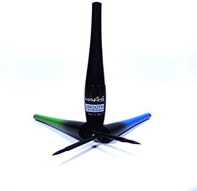 

FASHION 1 Mars Burnish Waterproof Eyeliner 4 ml (Black) Pair Of Eyelashes(Set of 2)