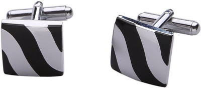 the jewelbox Brass Cufflink Set(Black)