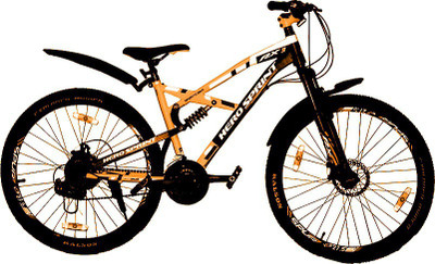 

Hero Rx-3 26T 26 T Mountain Cycle(21 Gear, Orange, White)