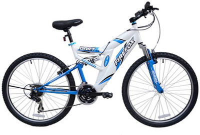 

Firefox Bicycle 26 (Model - Dart 2.6, 21S) Wht/Blu 26 T Mountain Cycle(21 Gear, White, Blue)