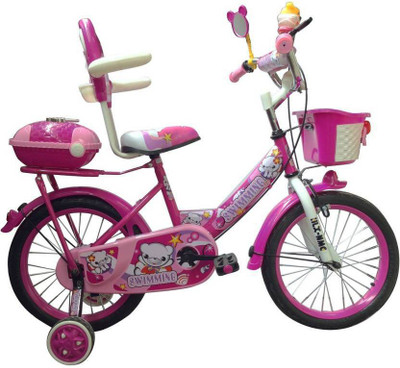 

HLX-NMC KIDS BICYCLE 16 BOWTIE PINK/WHITE 16 T Recreation Cycle(Single Speed, Pink, White)