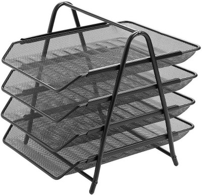 

VP STORES 4 Compartments STEEL BODY(Black)