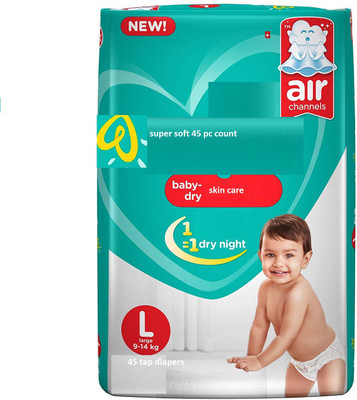 

fashion hub brand SKIN SOFT BABY DIAPERS - L(45 Pieces)
